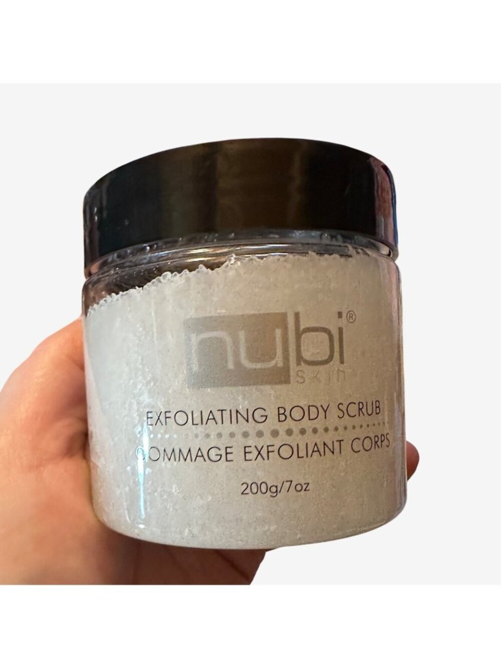 Nubi Skin Exfoliating Body Scrub 200g/7oz For Smooth Radiant Skin